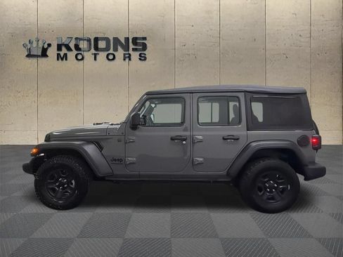 Used 2022 Jeep Wrangler Unlimited Sport AWD/4WD image 4