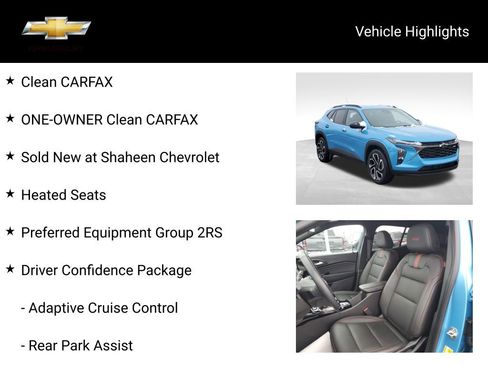 Used 2025 Chevrolet Trax RS w/ Driver Confidence Package image 19