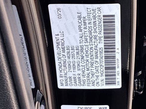 Used 2026 Honda Accord Sport image 39