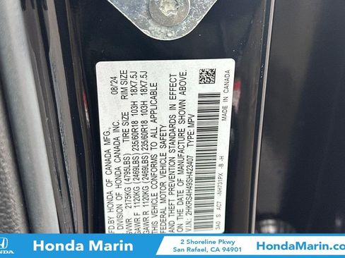 Certified 2025 Honda CR-V EX image 37