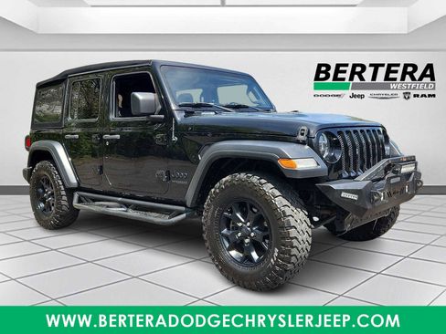 Certified 2020 Jeep Wrangler Unlimited Sport AWD/4WD image 1
