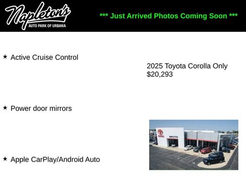 Used 2025 Toyota Corolla LE image 2