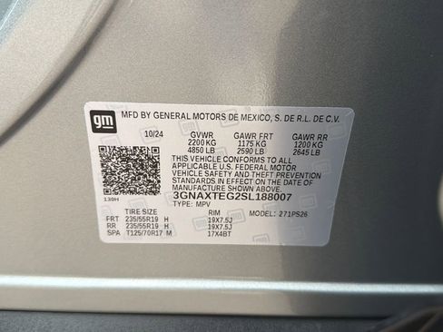 Used 2025 Chevrolet Equinox RS w/ Safety and Technology Package image 30