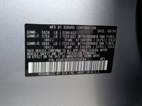Used 2025 Subaru Outback Touring XT w/ Popular Package #2 AWD/4WD image 41