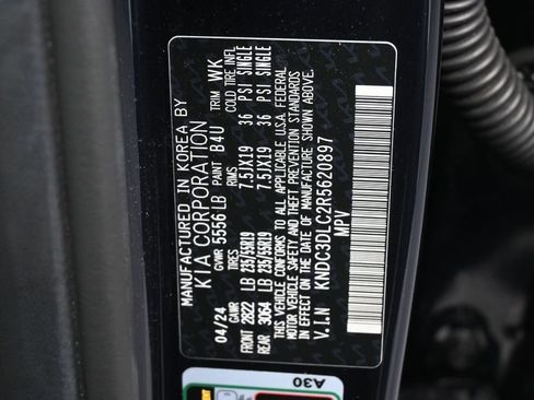 Used 2024 Kia EV6 Wind w/ Wind Technology Package AWD/4WD image 17