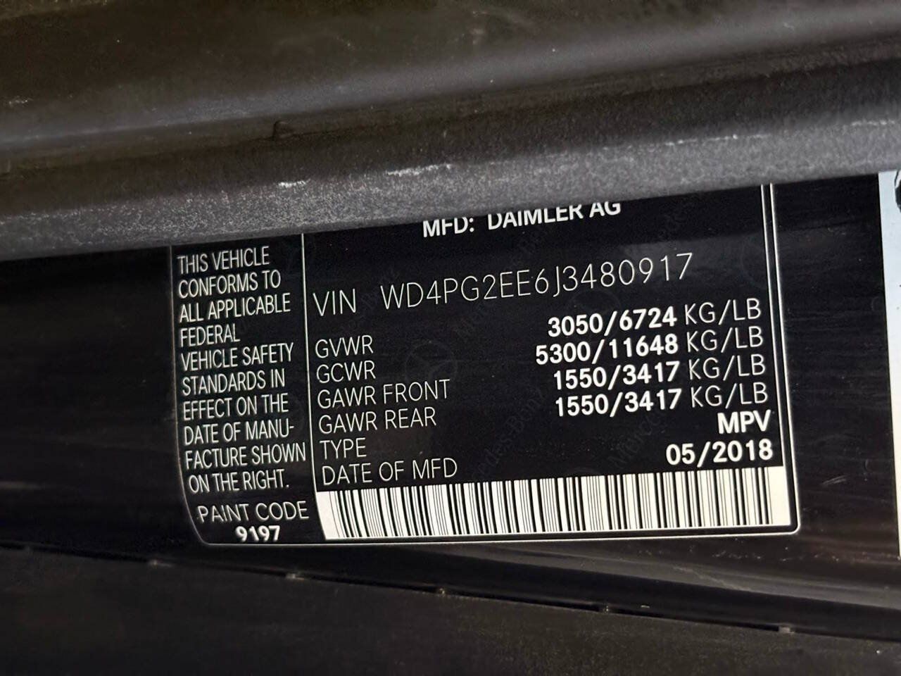 Used 2018 Mercedes-Benz Metris Passenger image 17