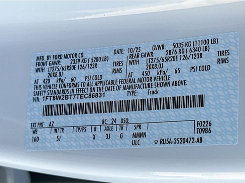 New 2026 Ford F250 Lariat w/ Lariat Ultimate Package image 21