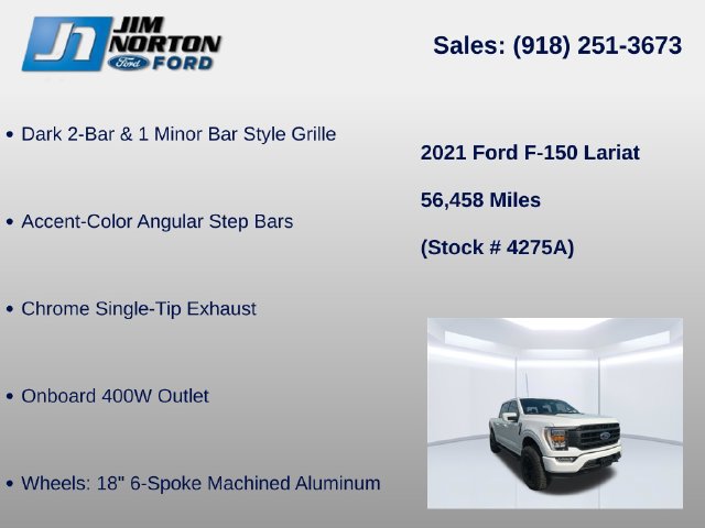 Used 2021 Ford F150 Lariat AWD/4WD image 15