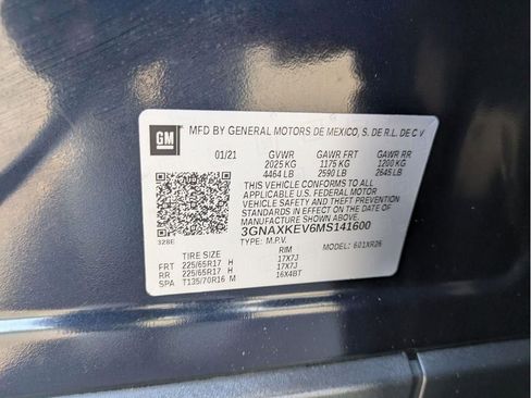 Used 2021 Chevrolet Equinox LT image 33