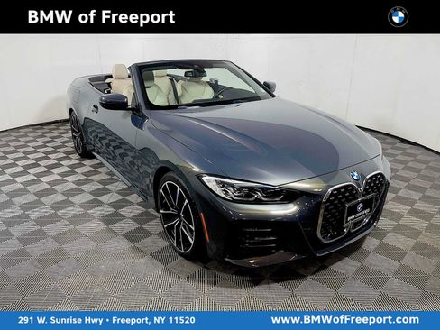 Certified 2022 BMW 430i xDrive Convertible w/ M Sport Package image 1