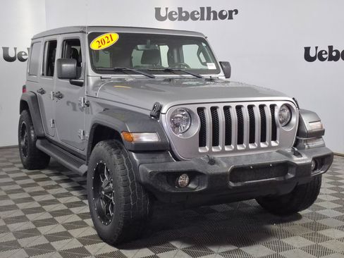 Used 2021 Jeep Wrangler Unlimited Sport w/ Sun And Sound Package AWD/4WD image 1
