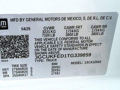 New 2026 Chevrolet Silverado 1500 LT Trail Boss w/ LT Trail Boss Premium Package AWD/4WD image 22
