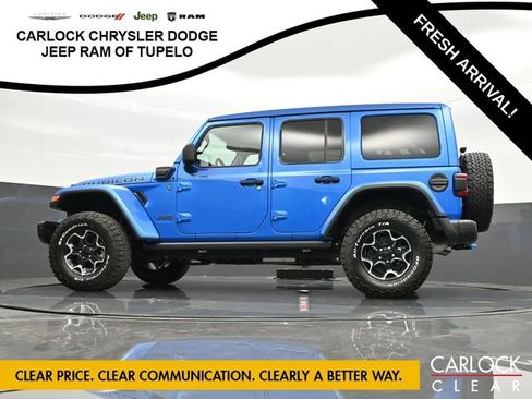 Used 2023 Jeep Wrangler Unlimited Rubicon 4xe w/ Steel Bumper Group image 40