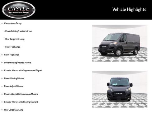 New 2026 RAM ProMaster 1500 w/ Convenience Group FWD image 3