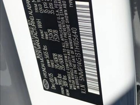 New 2026 Hyundai Santa Fe SE image 18