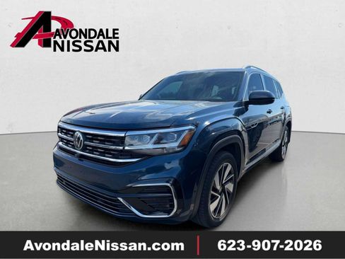 Used 2021 Volkswagen Atlas SEL Premium AWD/4WD image 1