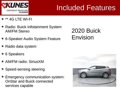 Used 2020 Buick Envision Essence FWD image 3