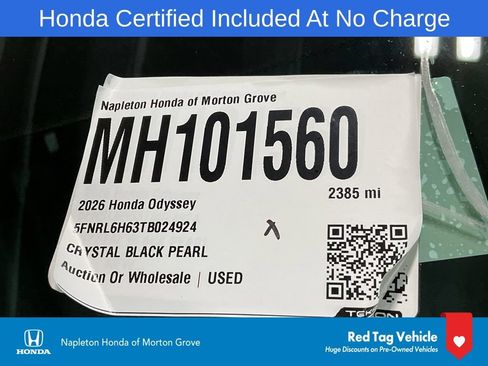Certified 2026 Honda Odyssey EX-L image 36