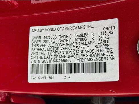 Used 2019 Honda Accord Sport image 38