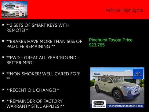 Certified 2024 Hyundai Santa Cruz SEL w/ Activity Package FWD image 20