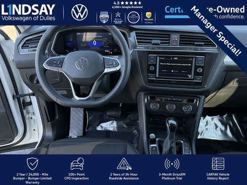 Certified 2022 Volkswagen Tiguan S w/ IQ.Drive Package image 10