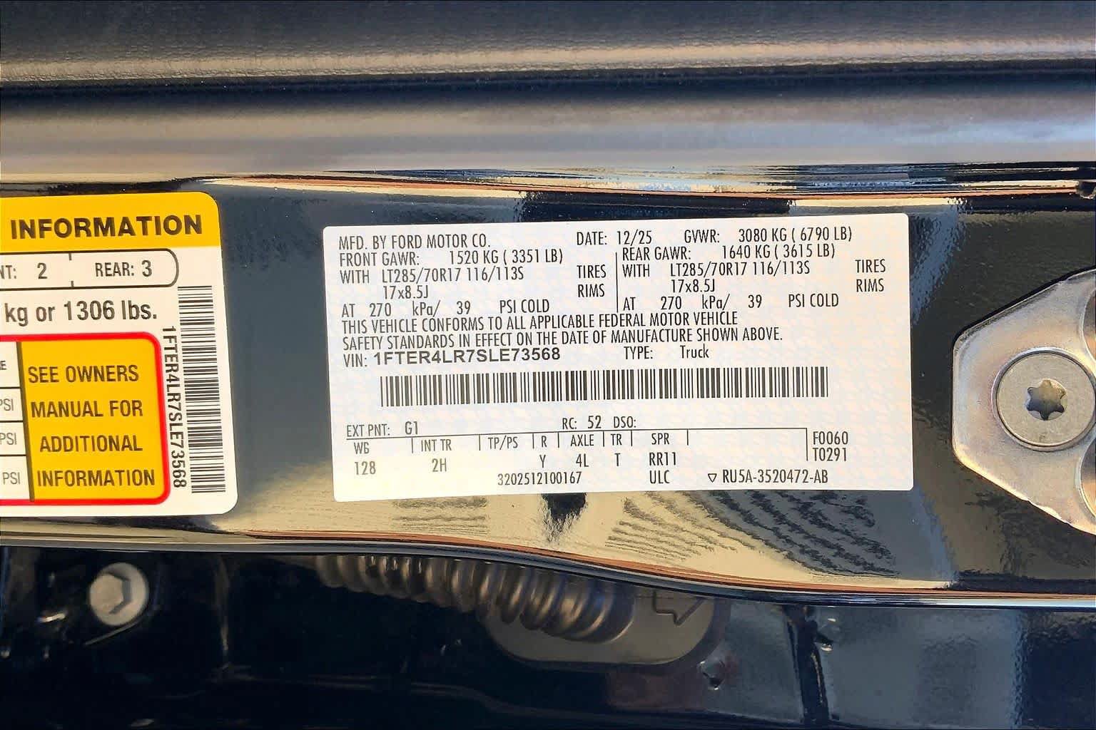 Used 2025 Ford Ranger Raptor AWD/4WD image 37