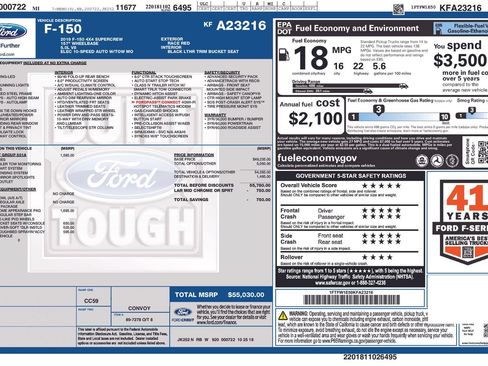 Used 2019 Ford F150 Lariat AWD/4WD image 18