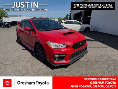 Used 2018 Subaru WRX Premium w/ Popular Package #1 AWD/4WD image 1