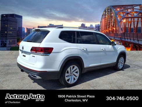 Used 2021 Volkswagen Atlas SEL AWD/4WD image 3