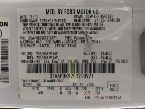 Used 2014 Ford Fusion Titanium image 33