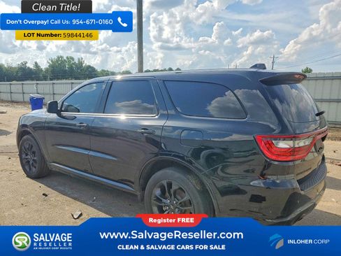 Used 2022 Dodge Durango SXT w/ Blacktop Package RWD image 3