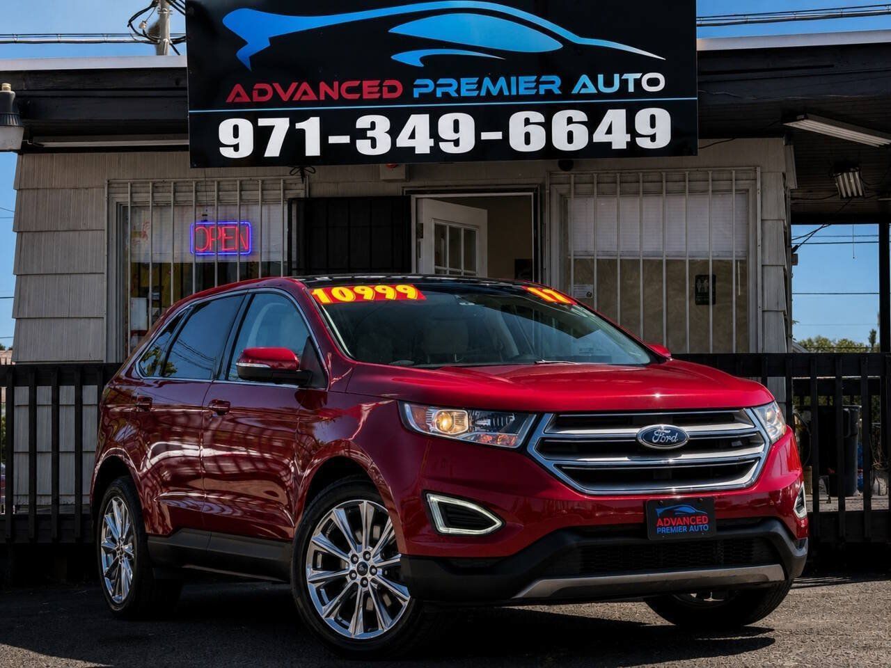 Used 2017 Ford Edge Titanium w/ Equipment Group 301A AWD/4WD image 1