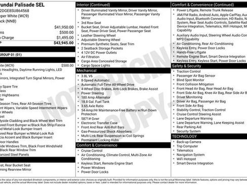 Certified 2025 Hyundai Palisade SEL AWD/4WD image 10