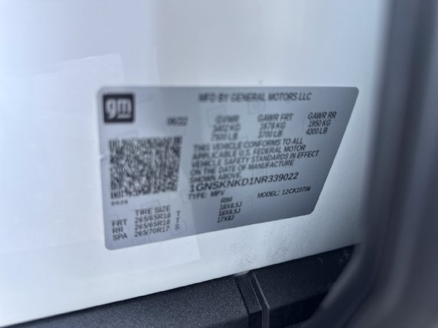 Certified 2022 Chevrolet Tahoe LT AWD/4WD image 28