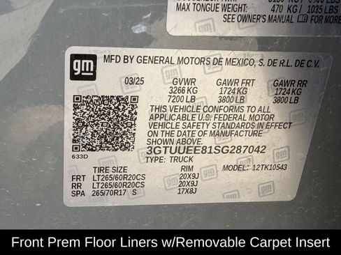Used 2025 GMC Sierra 1500 AT4 w/ AT4 Premium Package AWD/4WD image 39