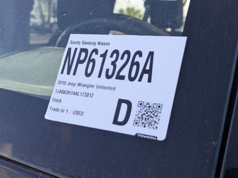 Used 2010 Jeep Wrangler Unlimited Sport AWD/4WD image 7