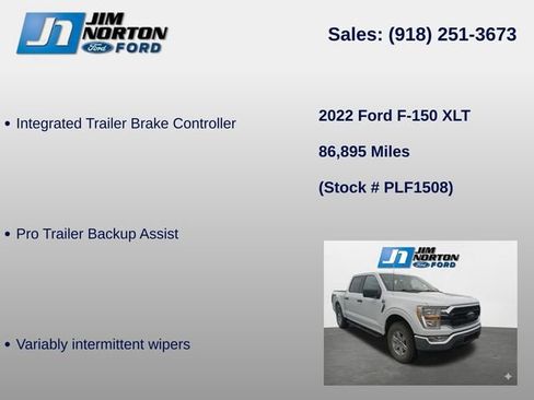 Used 2022 Ford F150 XLT w/ Trailer Tow Package AWD/4WD image 16