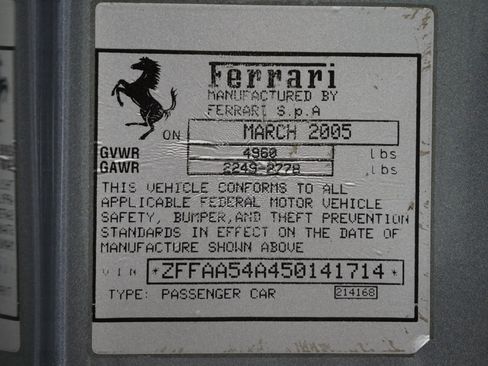 Used 2005 Ferrari 612 Scaglietti image 19