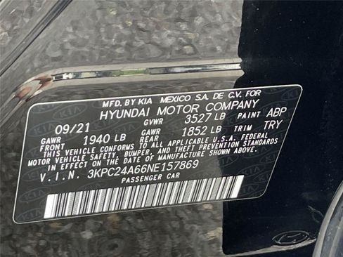 Used 2022 Hyundai Accent SE w/ Cargo Package FWD image 29