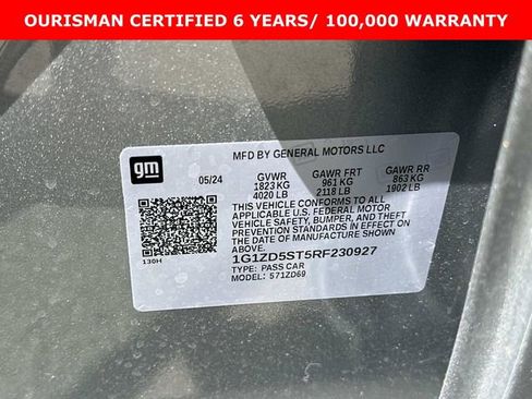 Used 2024 Chevrolet Malibu LT FWD image 32