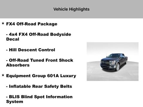 Used 2018 Ford F150 King Ranch w/ Equipment Group 601A Luxury AWD/4WD image 14