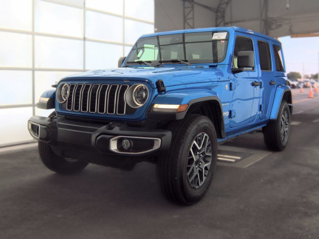 Used 2024 Jeep Wrangler Unlimited Sahara w/ Technology Group AWD/4WD image 1