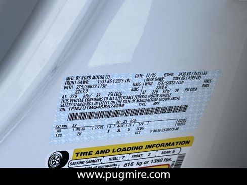 New 2025 Ford Expedition Platinum w/ Stealth Performance Package image 31