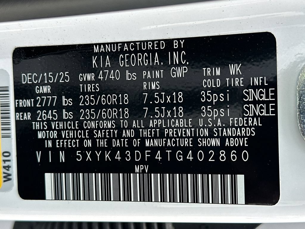 Certified 2026 Kia Sportage SX FWD image 35