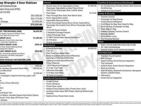 New 2025 Jeep Wrangler Unlimited Rubicon w/ XTREMEE 35" Tire Package AWD/4WD image 5