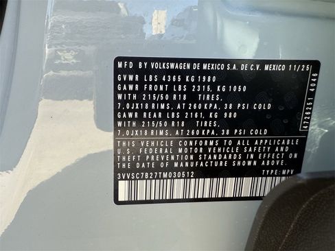 New 2026 Volkswagen Taos SE image 28