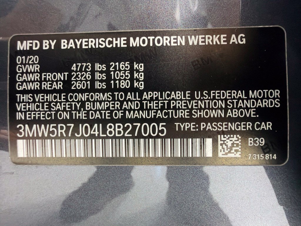 Used 2020 BMW 330i xDrive Sedan w/ Convenience Package AWD/4WD image 15