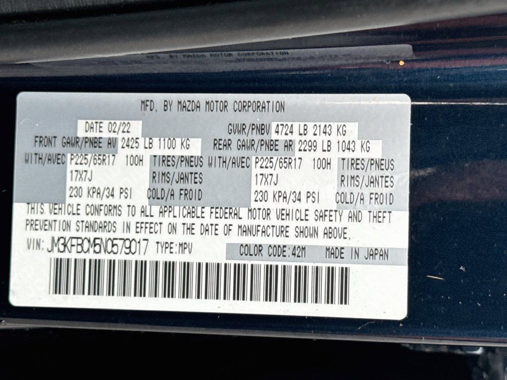 Used 2022 MAZDA CX-5 AWD 2.5 S image 33