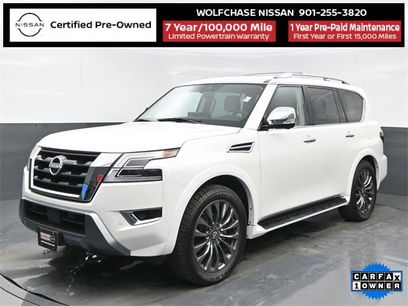 Certified 2024 Nissan Armada Platinum w/ Captain's Chairs Package