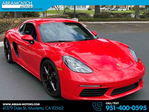 Used 2017 Porsche 718 Cayman S RWD image 1